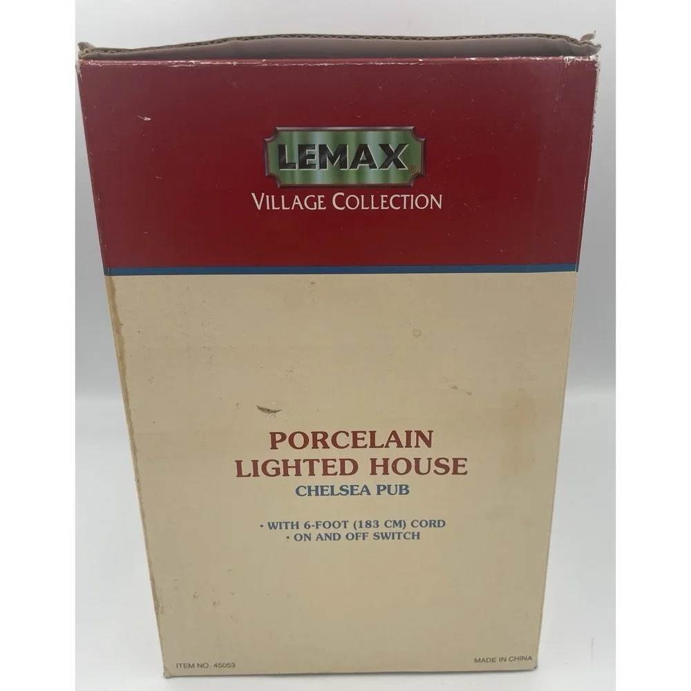 NOB LEMAX Caddington Village CHELSEA PUB 45053 2004 Retired Christmas Light Cord